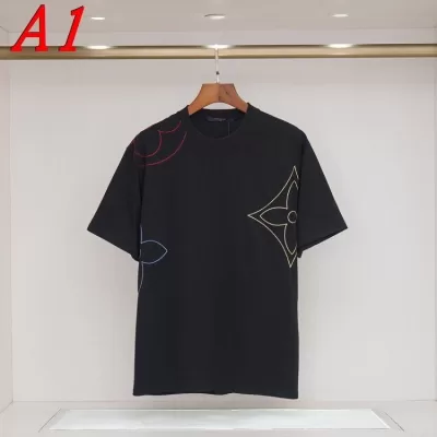 2025新作 LOUIS VUITTONルイヴィトン クルーネック 半袖Tシャツ ミニマリズム