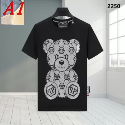 2025新作 PHILIPP PLEINフィリッププレイン クルーネック 半袖Tシャツ エターナル