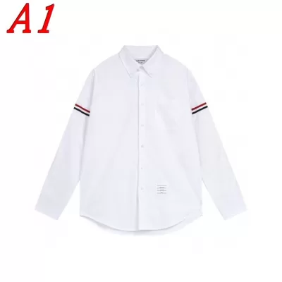 25新作 数量限定 THOM BROWNE トムブラウン シャツ 0=S 1=M 2=L 3=XL 4=XXL