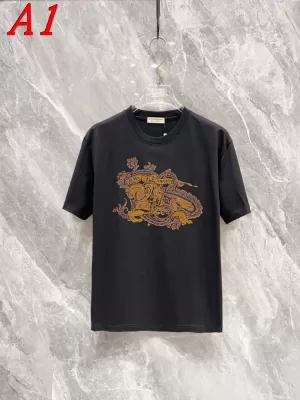BURBERRYバーバリー 2025新作   ラウンドネック 半袖Tシャツ   エココンシャス