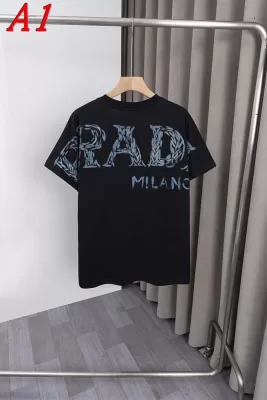 PRADAプラダ 2025新作 クルーネック 半袖Tシャツ ナイト用