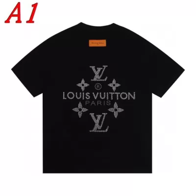 LOUIS VUITTONルイヴィトン 2025新作 ラウンドネック 半袖Tシャツ ノスタルジック