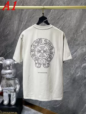 CHROME HEARTSクロムハーツ 2025新作   ラウンドネック 半袖Tシャツ   コーディネート自在