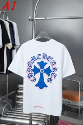 CHROME HEARTSクロムハーツ 2025新作   ラウンドネック 半袖Tシャツ   クール&カジュアル