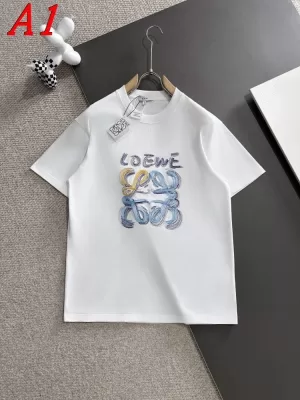 LOEWEロエベ 2025新作 クルーネック 半袖Tシャツ インスタ映え