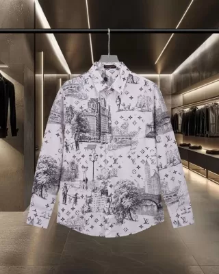 25新作 ラグジュアリー LOUIS VUITTON ルイヴィトン シャツ M L XL XXL