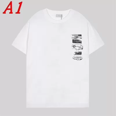 2025新作 DIORディオール ラウンドネック 半袖Tシャツ ユニーク