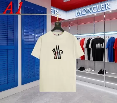 2025新作 MONCLERモンクレール クルーネック 半袖Tシャツ サステナブル