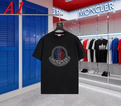 2025新作 MONCLERモンクレール クルーネック 半袖Tシャツ ルーズフィット