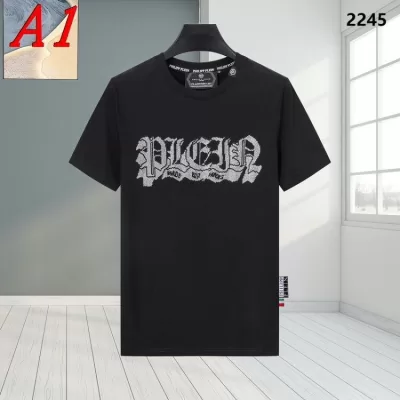 2025新作 PHILIPP PLEINフィリッププレイン クルーネック 半袖Tシャツ ビビッド