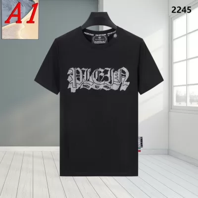 PHILIPP PLEINフィリッププレイン 2025新作 クルーネック 半袖Tシャツ エココンシャス