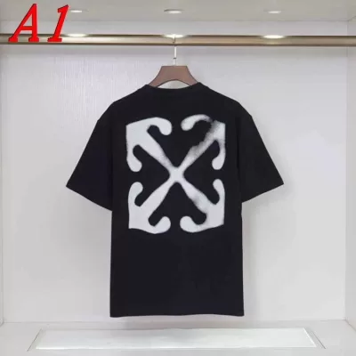 OFF-WHITEオフホワイト 2025新作 クルーネック 半袖Tシャツ ミステリアス