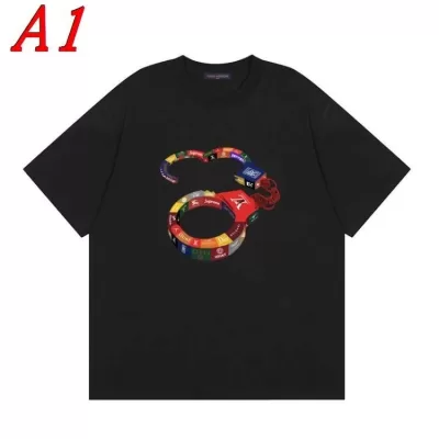 LOUIS VUITTONルイヴィトン 2025新作 ラウンドネック 半袖Tシャツ マインドフル