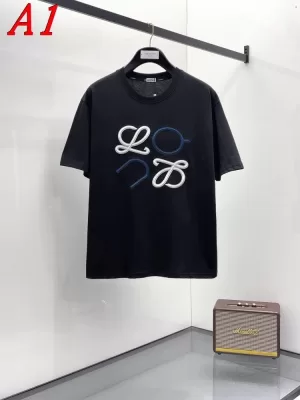 2025新作 LOEWEロエベ クルーネック 半袖Tシャツ エスケープ