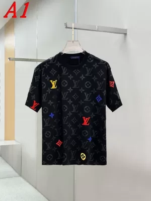LOUIS VUITTONルイヴィトン 2025新作 クルーネック 半袖Tシャツ ミニマル