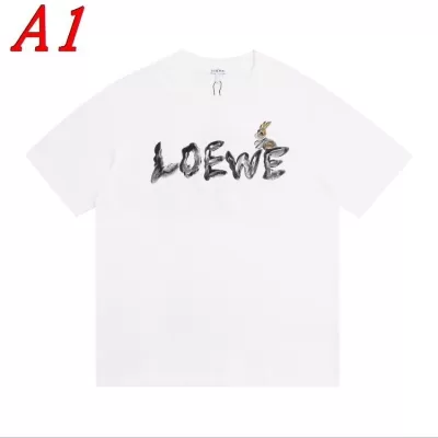 2025新作 LOEWEロエベ クルーネック 半袖Tシャツ セレンディピティ