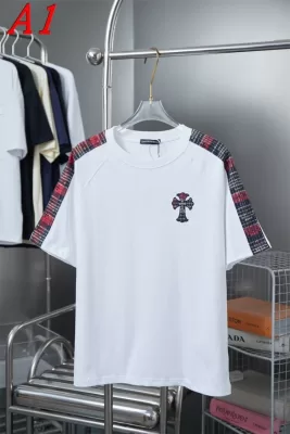 2025新作 CHROME HEARTSクロムハーツ クルーネック 半袖Tシャツ リラックス