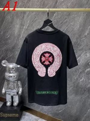 CHROME HEARTSクロムハーツ 2025新作   ラウンドネック 半袖Tシャツ   プレイフル