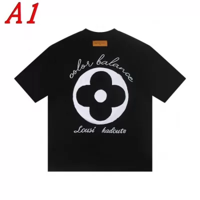 2025新作 LOUIS VUITTONルイヴィトン クルーネック 半袖Tシャツ ノスタルジック