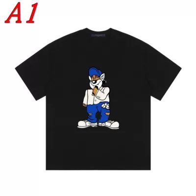 2025新作 LOUIS VUITTONルイヴィトン クルーネック 半袖Tシャツ コラボモデル