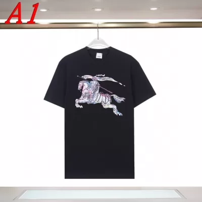 2025新作 BURBERRYバーバリー クルーネック 半袖Tシャツ コスパ良