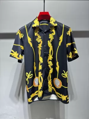 25新作 ギフト VERSACE ヴェルサーチ シャツ S M L XL XXL