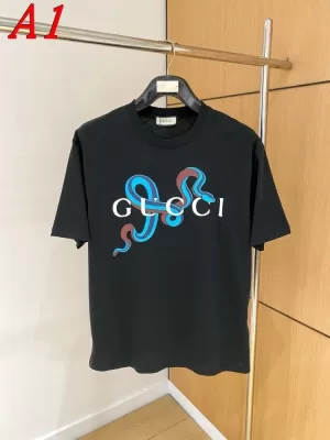 2025新作 GUCCIグッチ クルーネック 半袖Tシャツ セレンディピティ