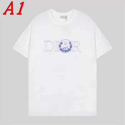 DIORディオール 2025新作 クルーネック 半袖Tシャツ ハイセンス