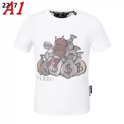 2025新作 PHILIPP PLEINフィリッププレイン ラウンドネック 半袖Tシャツ グローバルスタイル