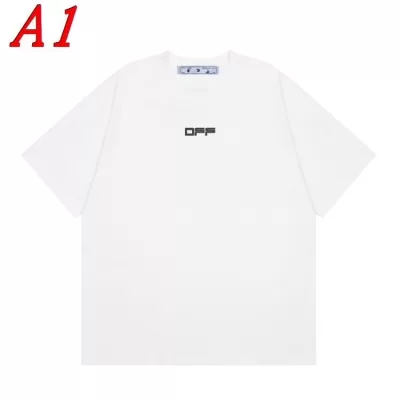 OFF-WHITEオフホワイト 2025新作 クルーネック 半袖Tシャツ ミニマリズム