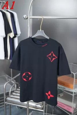 LOUIS VUITTONルイヴィトン 2025新作 ラウンドネック 半袖Tシャツ スマート
