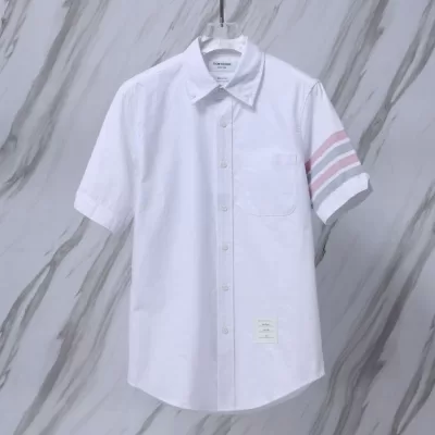 25新作 新発売 THOM BROWNE トムブラウン シャツ 0=S 1=M 2=L 3=XL 4=XXL