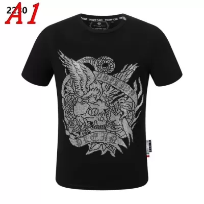 PHILIPP PLEINフィリッププレイン 2025新作 クルーネック 半袖Tシャツ ハイブランド風