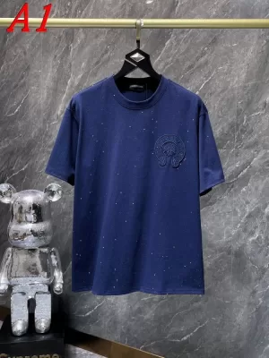 CHROME HEARTSクロムハーツ 2025新作 クルーネック 半袖Tシャツ マルチシーズン