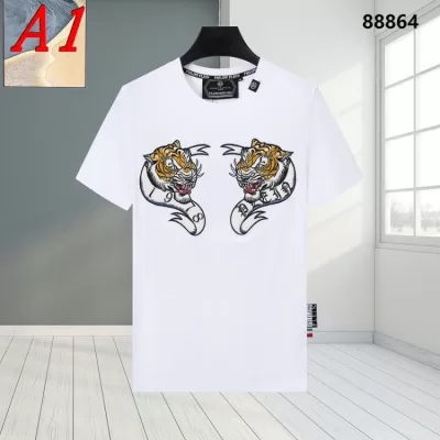 2025新作 PHILIPP PLEINフィリッププレイン ラウンドネック 半袖Tシャツ ミステリアス