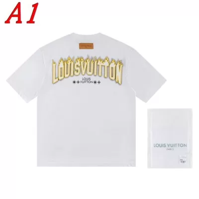 LOUIS VUITTONルイヴィトン 2025新作 ラウンドネック 半袖Tシャツ アーバン
