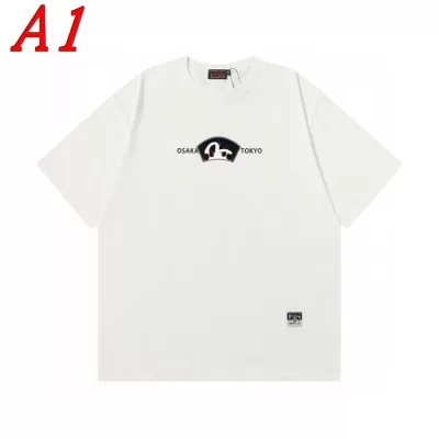 2025新作 EVISUエヴィス クルーネック 半袖Tシャツ ボリューム感