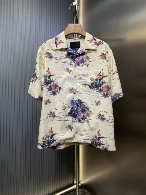 25新作 ネット限定 PRADA プラダ シャツ S M L XL