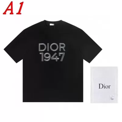 2025新作 DIORディオール ラウンドネック 半袖Tシャツ ロゴプリント