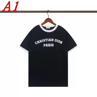 2025新作 DIORディオール クルーネック 半袖Tシャツ バイラル