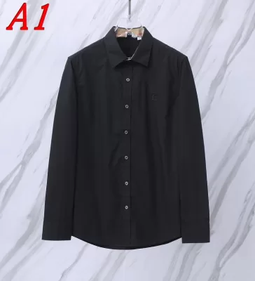 25新作 ラグジュアリー BURBERRY バーバリー シャツ 0=S 1=M 2=L 3=XL 4=XXL