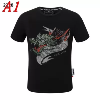 2025新作 PHILIPP PLEINフィリッププレイン クルーネック 半袖Tシャツ スタイリッシュ