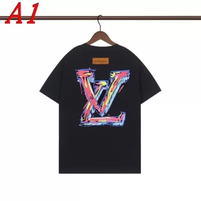 LOUIS VUITTONルイヴィトン 2025新作 クルーネック 半袖Tシャツ エモ