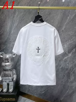 CHROME HEARTSクロムハーツ 2025新作   ラウンドネック 半袖Tシャツ   スタイリッシュ