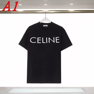 2025新作 CELINEセリーヌ ラウンドネック 半袖Tシャツ   ストリート系
