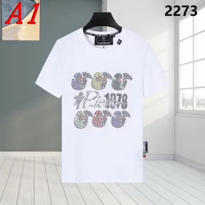 2025新作 PHILIPP PLEINフィリッププレイン クルーネック 半袖Tシャツ プレイフル