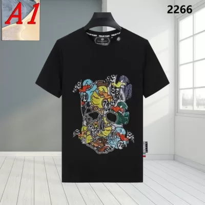 2025新作 PHILIPP PLEINフィリッププレイン クルーネック 半袖Tシャツ カジュアル