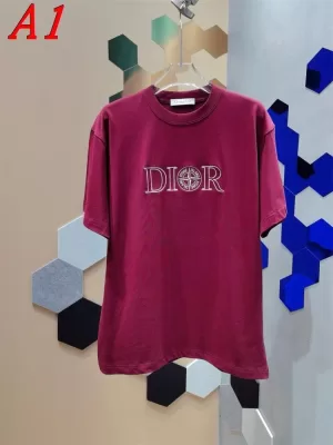 DIORディオール 2025新作 ラウンドネック 半袖Tシャツ コスパ良
