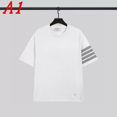 2025新作 THOM BROWNEトムブラウン クルーネック 半袖Tシャツ セレンディピティ
