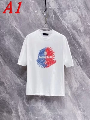 2025新作 MONCLERモンクレール ラウンドネック 半袖Tシャツ   ワイルド